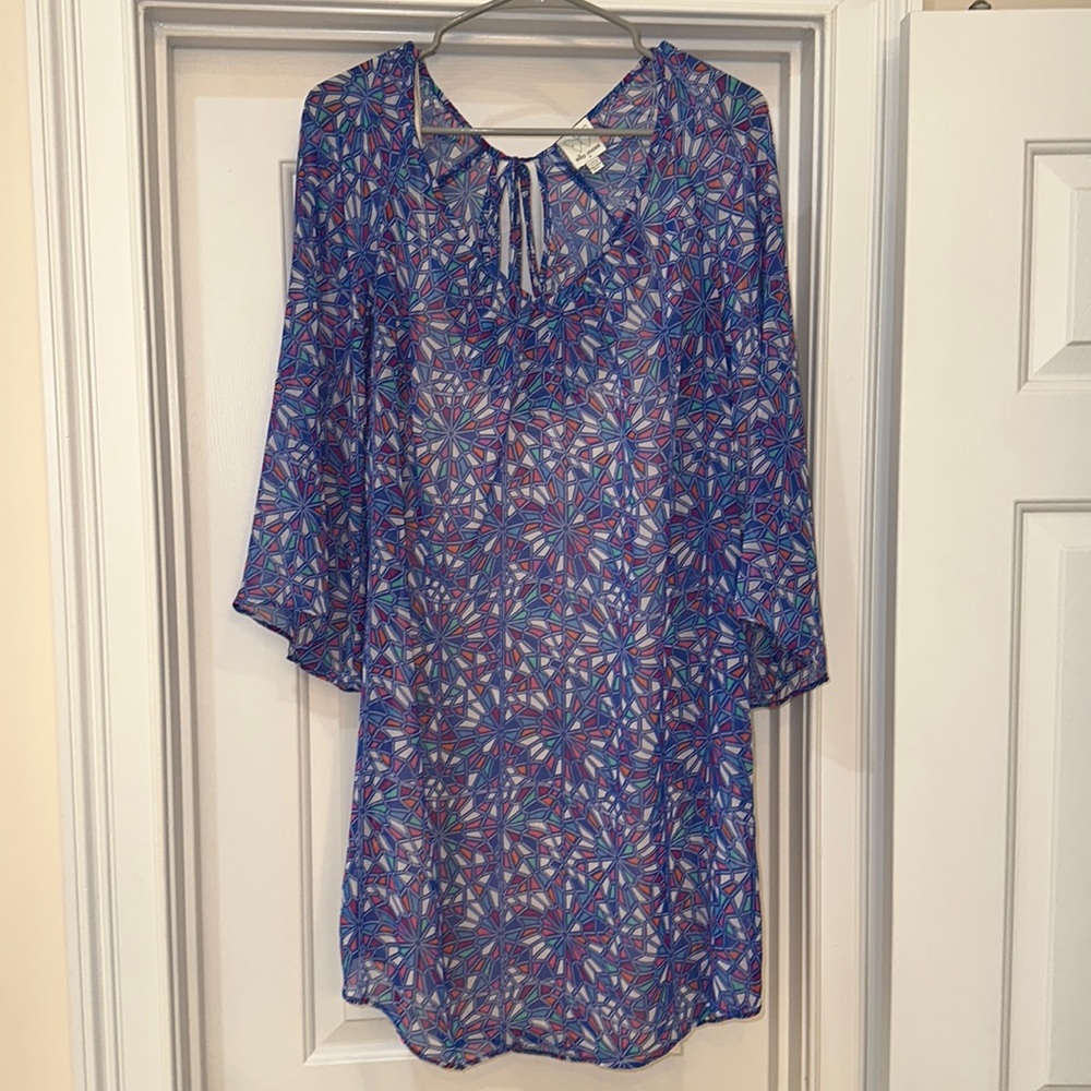 Ella Moss Dress with slip dress underneath